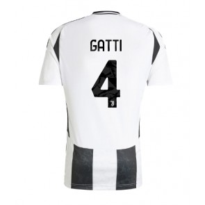 Juventus Federico Gatti #4 Hjemmebanetrøje 2024-25 Kort ærmer